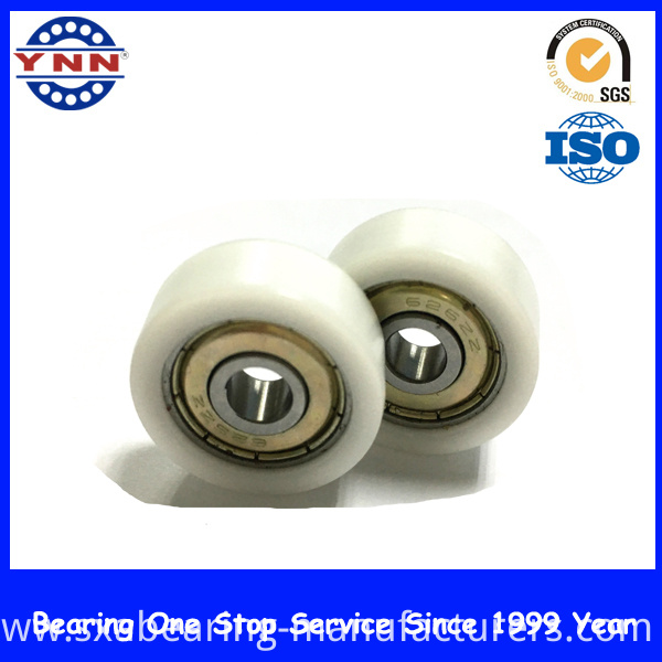 POM Plastic Coated Ball Bearing Used on Shower Door Roller Wheel